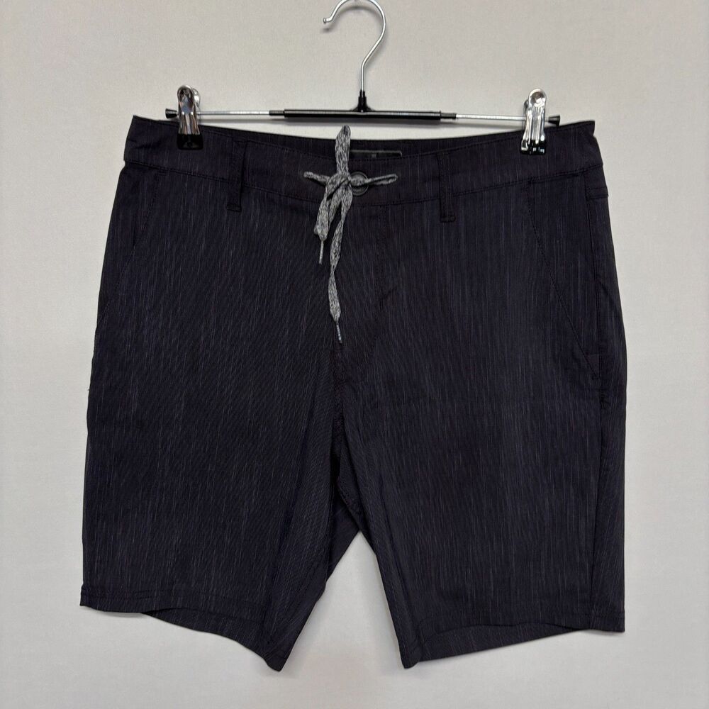 Roark Revival Men Hybrid Performance Chino Shorts Size 32 Gray D131 -25